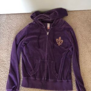 Purple hoodie